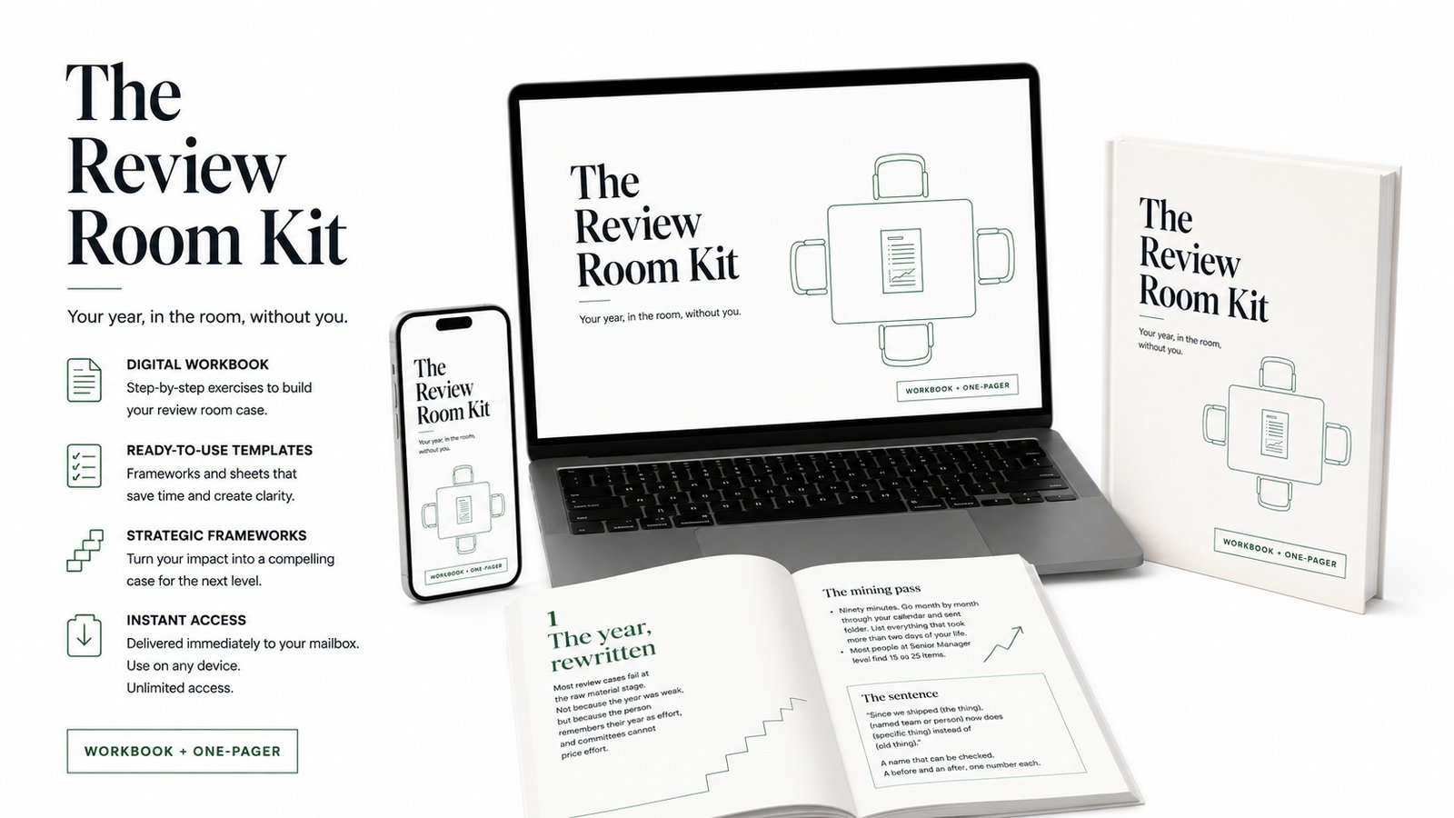 The Review Room Kit workbook